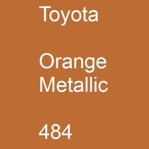 Toyota, Orange Metallic, 484.